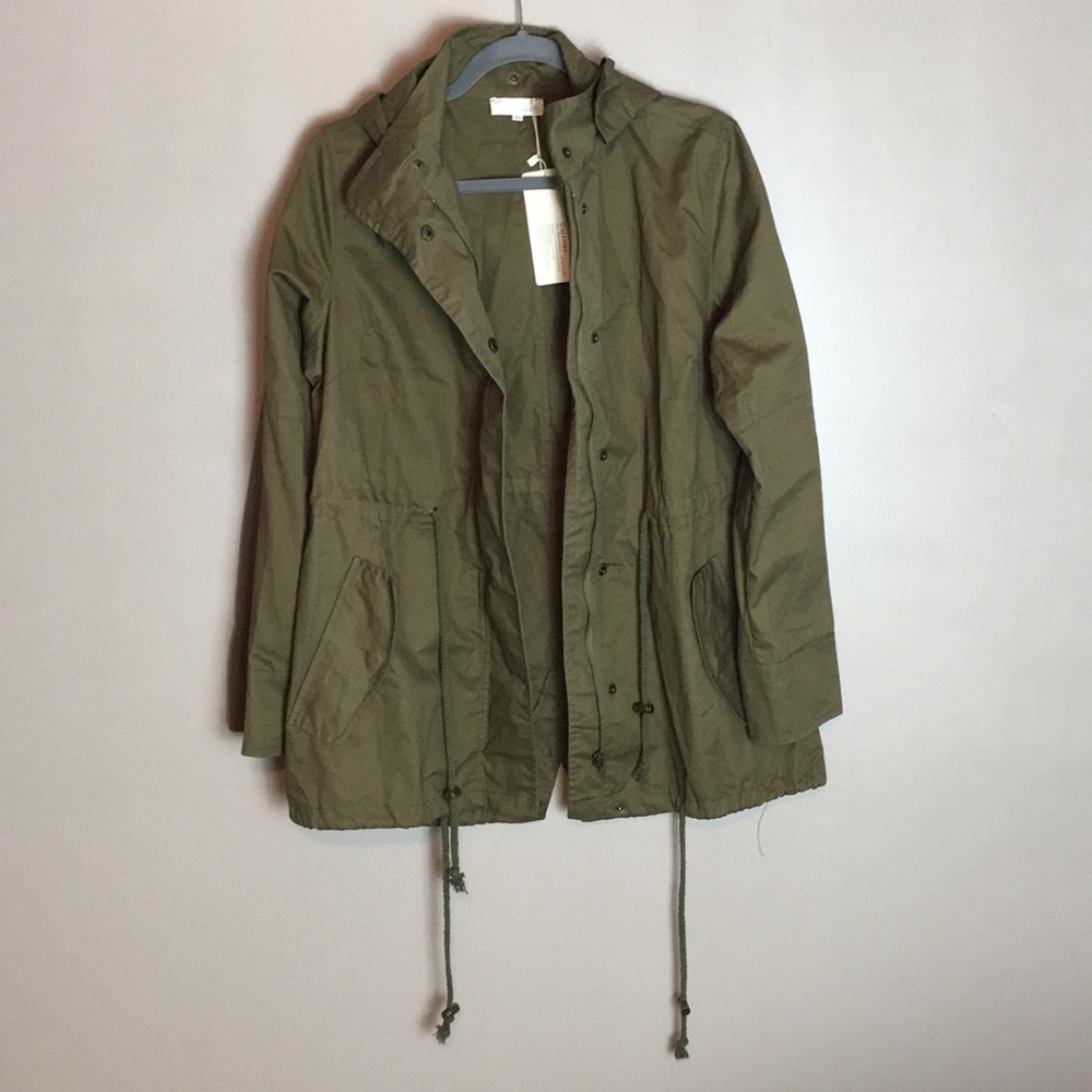 NWT BALUOKE Zip-Up Cargo/Military Style Jacket Size XL